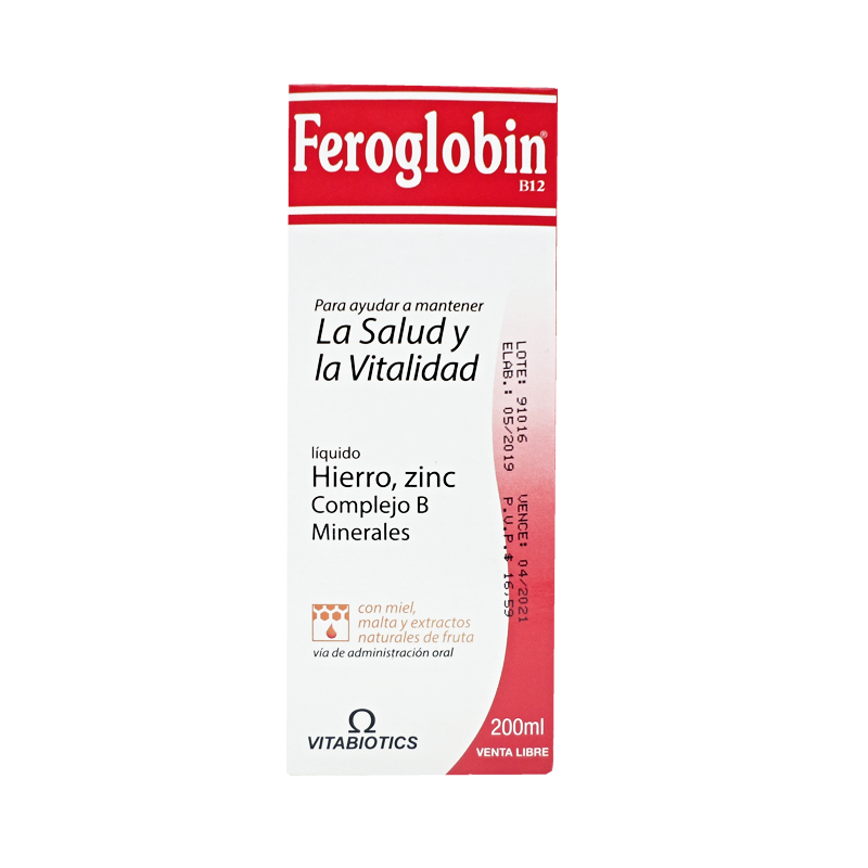 FEROGLOBIN B12 SOL-ORALx200ML 